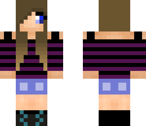 punk rock chic girl ombre hair