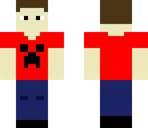 red creeper shirt man remake