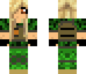 junglecamo girl soldier