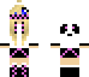 pink panda girl