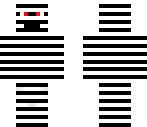 black and white man