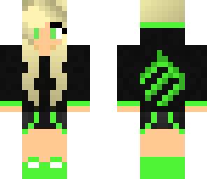 green monster girl