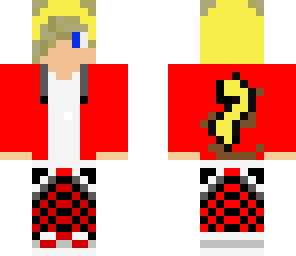 fire pikachu guy