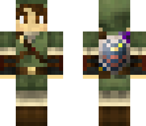 dark haired link