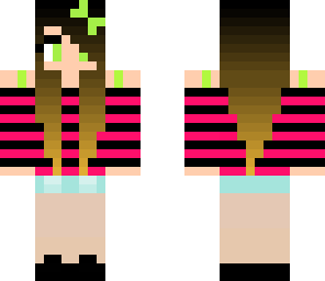 ombre hair girl