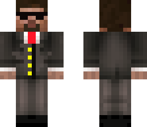 herobrine with suit