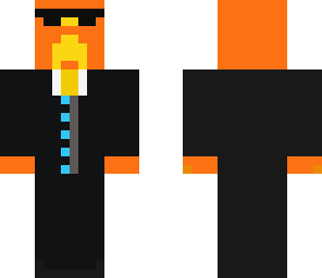 pumpkinman with suit