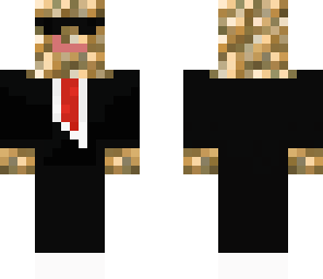 glowstone in a suit