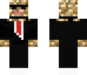glowstone in a suit
