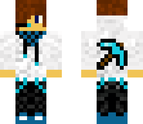teen diamond picaxe boy