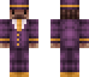purple suit guy