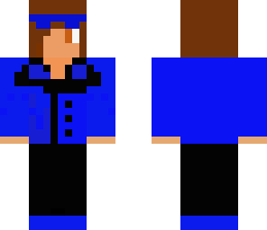 cool blue teen