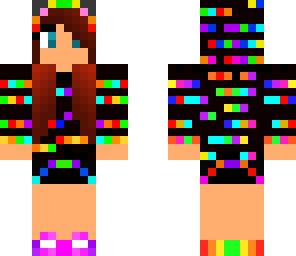  rainbow tiger girl 