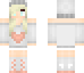 pretty girl with pale skin
