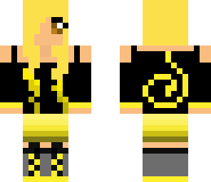 yellow and black girl