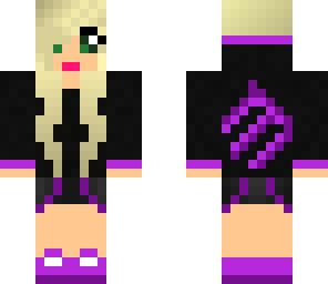 sexy purple girl
