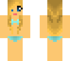 blue eyed bikini girl