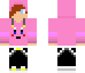 kirby boy pink brown hair