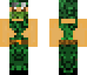 new version on camo sniper girl