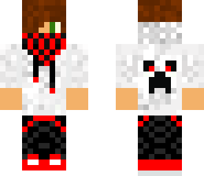skin red boy