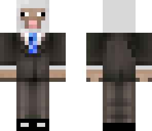 the derp sheep in a tux