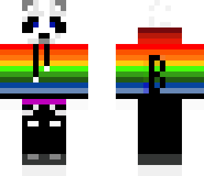 rainbow panda