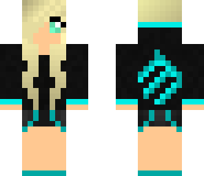 blue girl