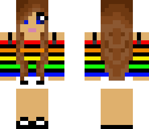 rainbow girl