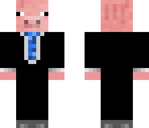 pig in a suit