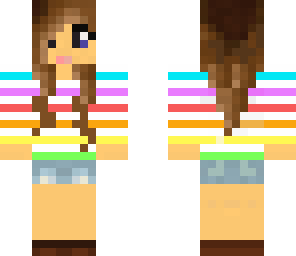 rainbow girl
