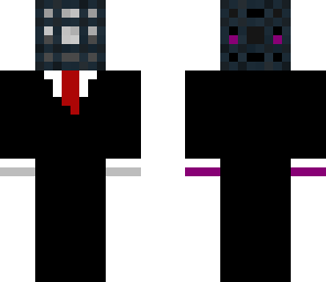 mob spawner with a suit