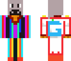 rainbow wolf