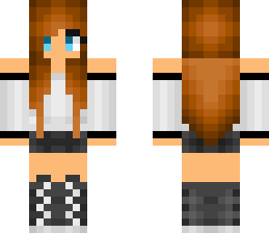 changed brunette girl