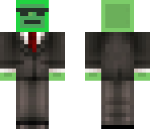 slime in suit