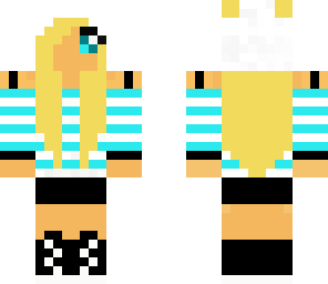 fixed panda girl blonde