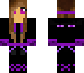 purple ender girl