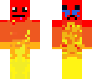 flaming stick