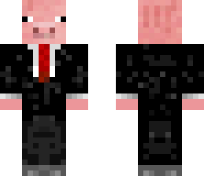pig businessman