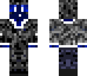 millitar blue alien