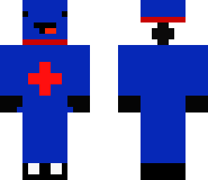 derpy blue paramedic man