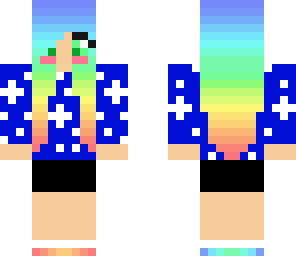 rainbow girl