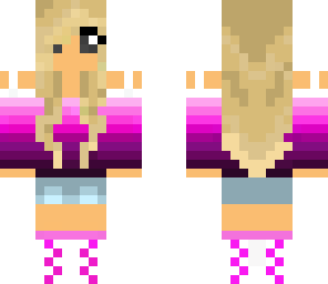 pinky pretty girl