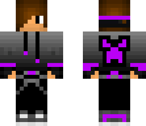 purple hoddie