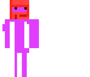 armored purple stickman