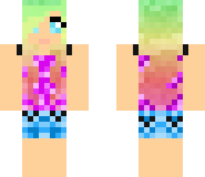 rainbow girl