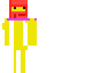 armored yellow stickman