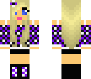 purple plaid