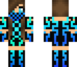 neon blue ninja