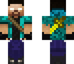 herobrine hunter with butter sword