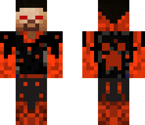 herobrine llameando